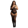Le Désir Combinaison RHINESTONE Noire